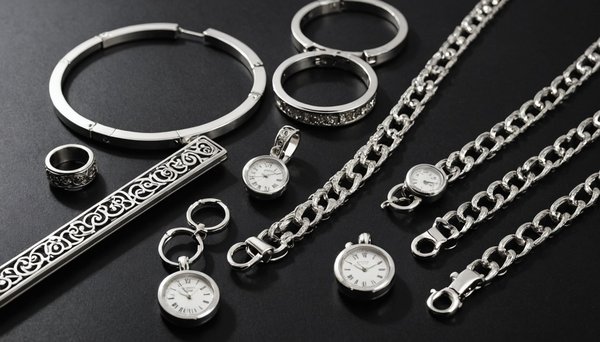 Collection de bijoux en acier inoxydable pour un style intemporel