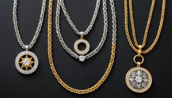 Collier en or et argent : styles uniques à prix variés
